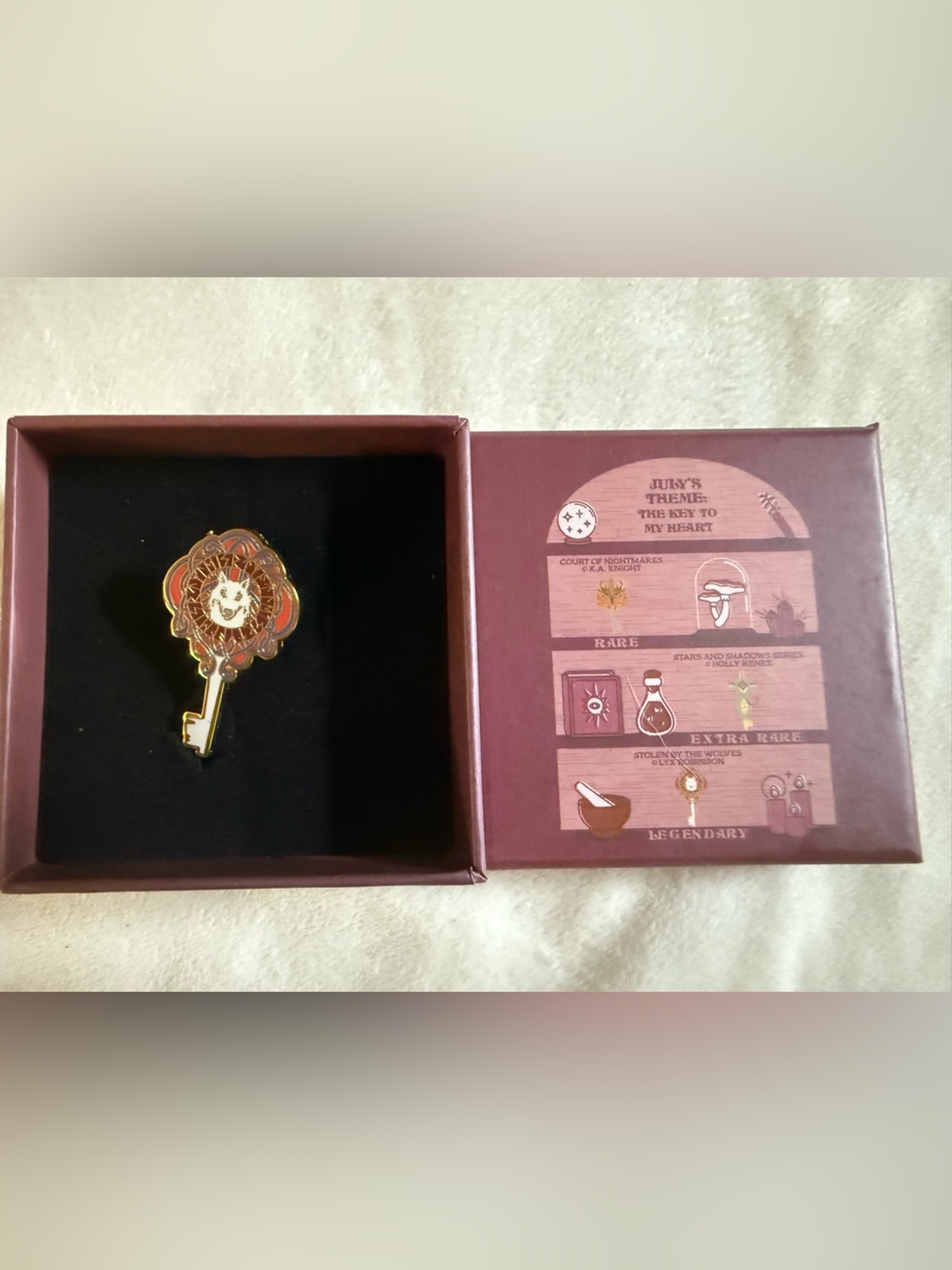 Bookish Box- Enamel Pin - Women Jewelry